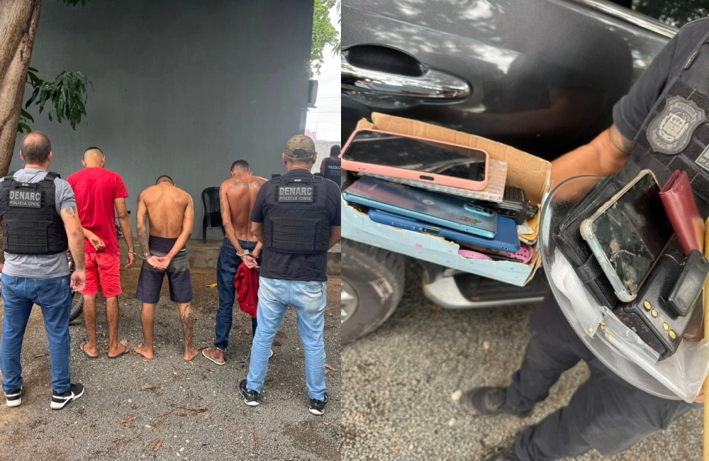 Denarc prende membros da facção criminosa PCC na zona Leste de Teresina
