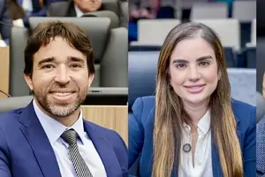 Deputados Marden Menezes e Bárbara Soares (Foto: Reprodução)