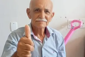 idoso de 74 anos faz o Enem pela primeira vez e garante vaga no curso de Ciências Biológicas na UFPI (Foto: Reprodução)