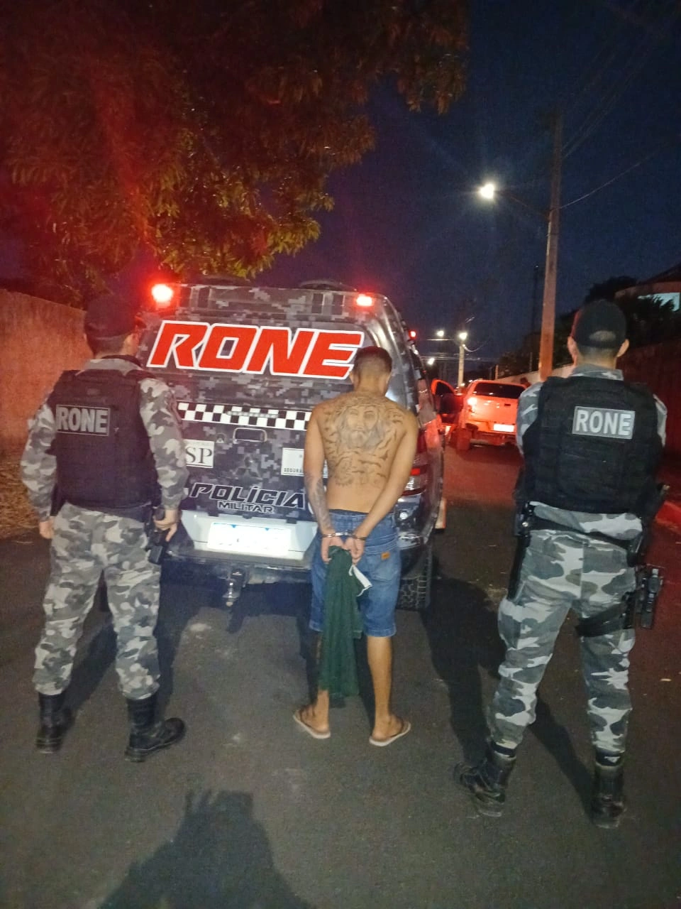 Adolescente apreendido pelo RONE
