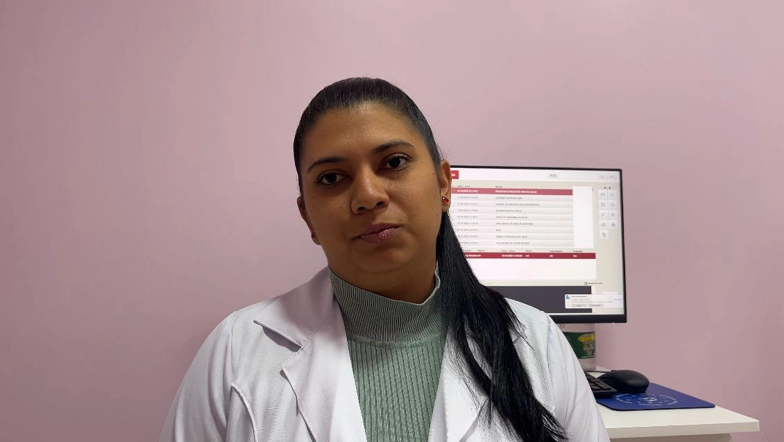Ana Vitória, técnica em radiologia