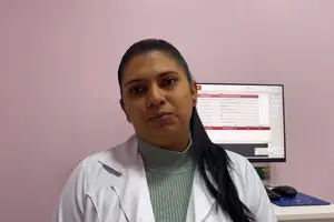 Ana Vitória, técnica em radiologia (Foto: SESAPI)