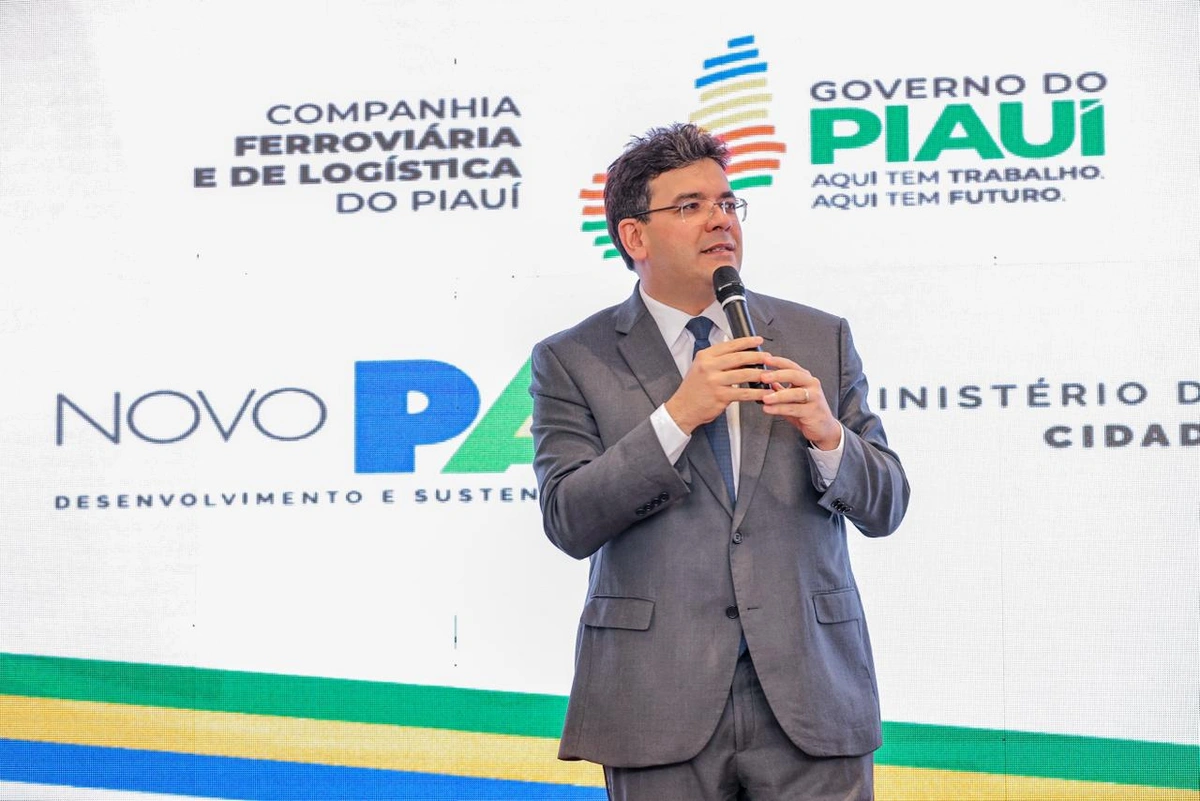 Assinatura da ordem de serviço de revitalização, modernização e ampliação do metrô de Teresina