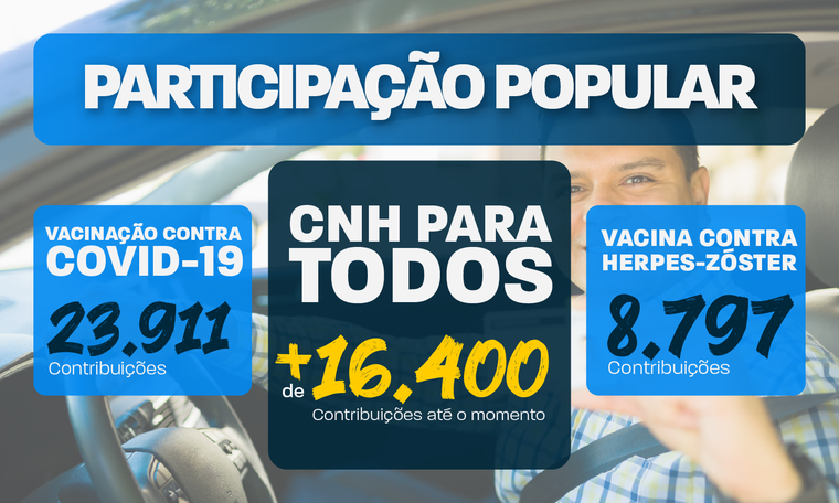 Banner das consultas publicas em vigor