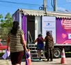 Casa da Mulher Brasileira recebe Carreta da Mamografia e realiza 160 atendimentos