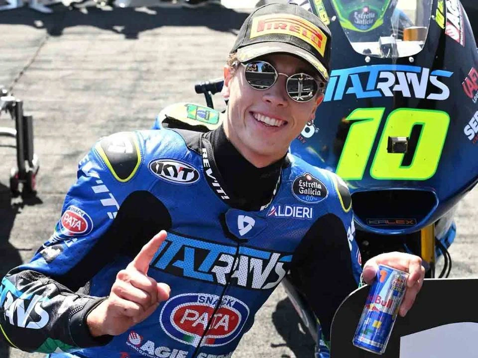 Diogo Moreira assume a liderança da Moto2 e abre 9 pontos de vantagem para Manuel Gonzalez, vice líder