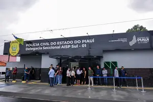 Inauguração de Seccional na zona sul de Teresina (Foto: Gabriel Paulino)