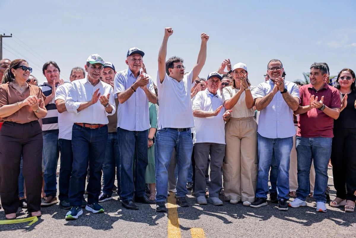 Inauguração do asfalto entre Altos e José de Freitas