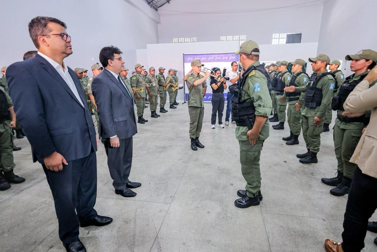Inauguração do Batalhão da PM no centro de Teresina