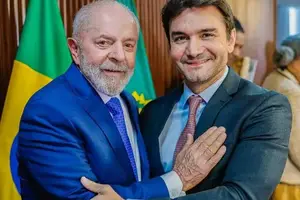 Lula e Celso Sabino (Foto: Reprodução)