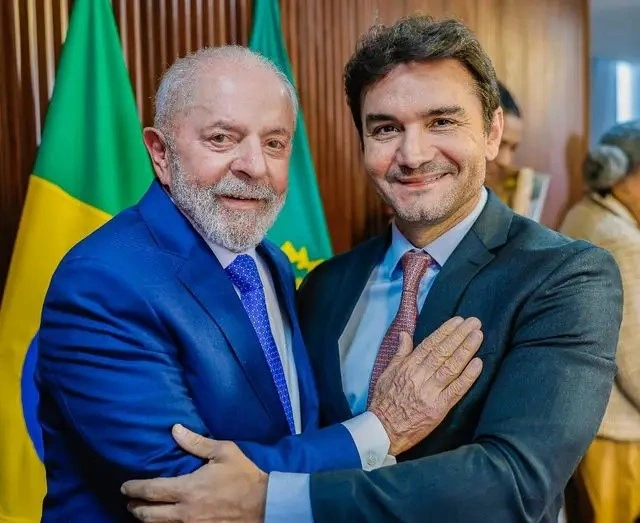 Lula e Celso Sabino