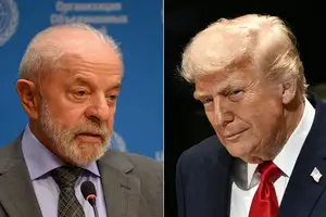 Lula e Trump conversam (Foto: Foto montagem)