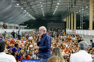 Lula em Belém conferindo os preparativos da COP 30 (Foto: Ricardo Stuckert / PR)