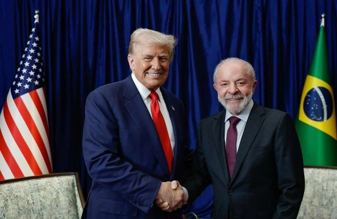 Lula sobre encontro com Trump via "X"