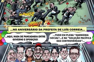 Luta ou Luta. Ringues diferentes. (Foto: Moisés)