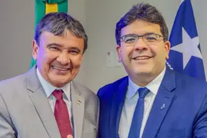 Ministro Wellington Dias e o Governador Rafael Fonteles (Foto: Reprodução)