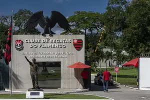 Ninho do Urubu, centro de treinamentos do Flamengo (Foto: Reprodução | Alexandre Cassiano/O Globo)