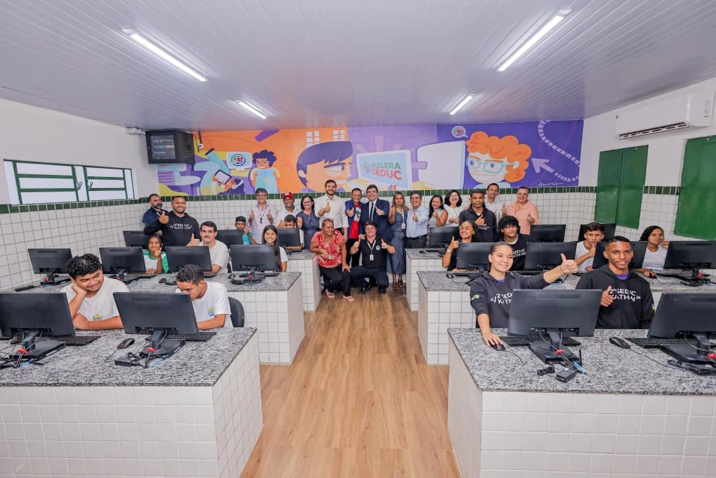 Nova estrutura do Centro Estadual de Tempo Integral (Ceti) Lucas Meireles Alves, no Assentamento 17 de Abril