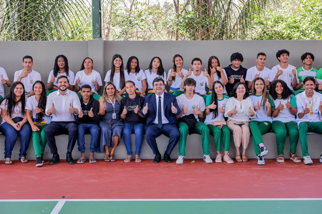 Nova estrutura do Centro Estadual de Tempo Integral (Ceti) Lucas Meireles Alves, no Assentamento 17 de Abril