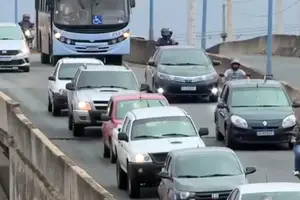 O elevado da Avenida Miguel Rosa, no bairro Tabuleta (Foto: Reprodução)