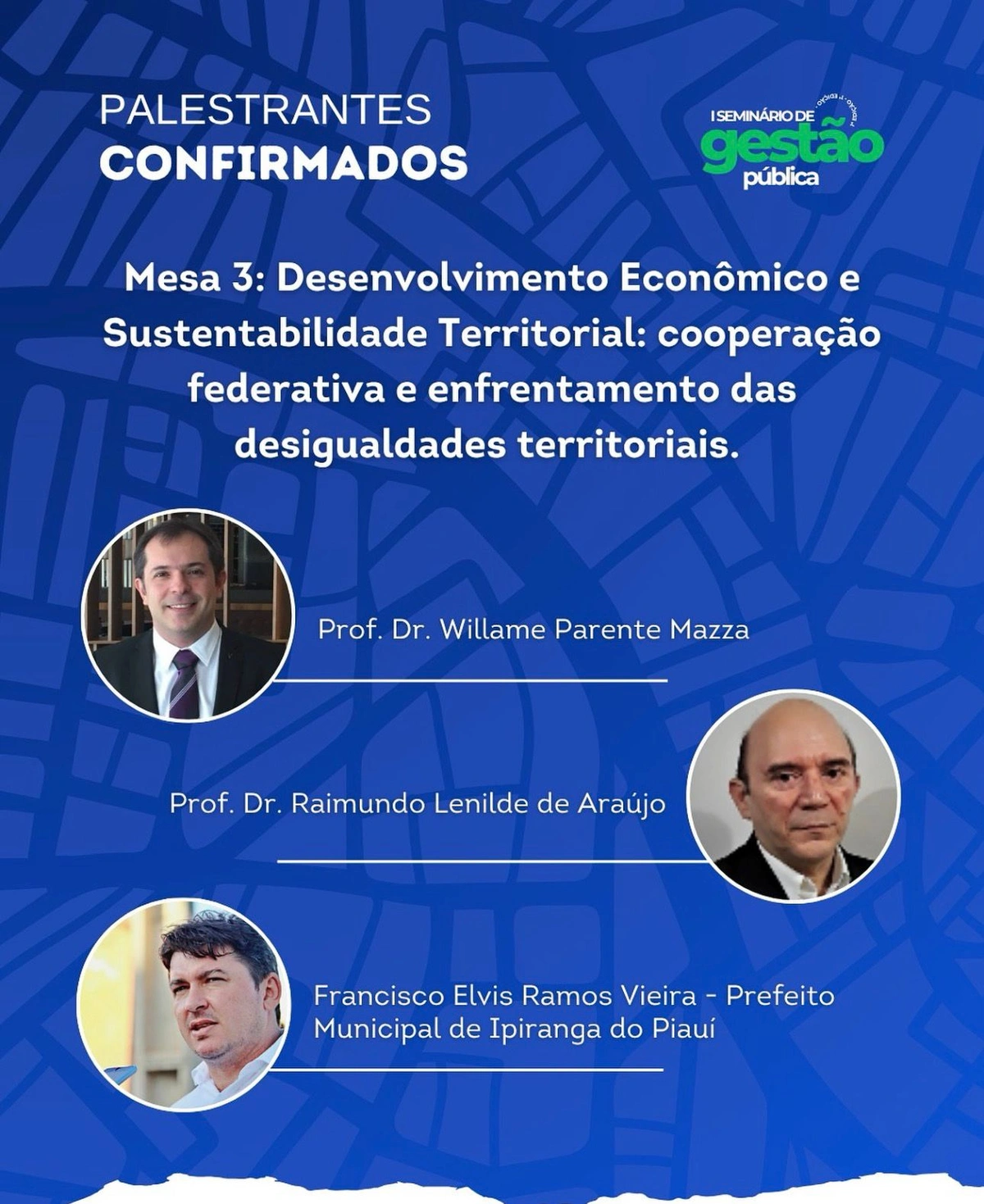 Primeiro Seminário de Gestão Pública debate