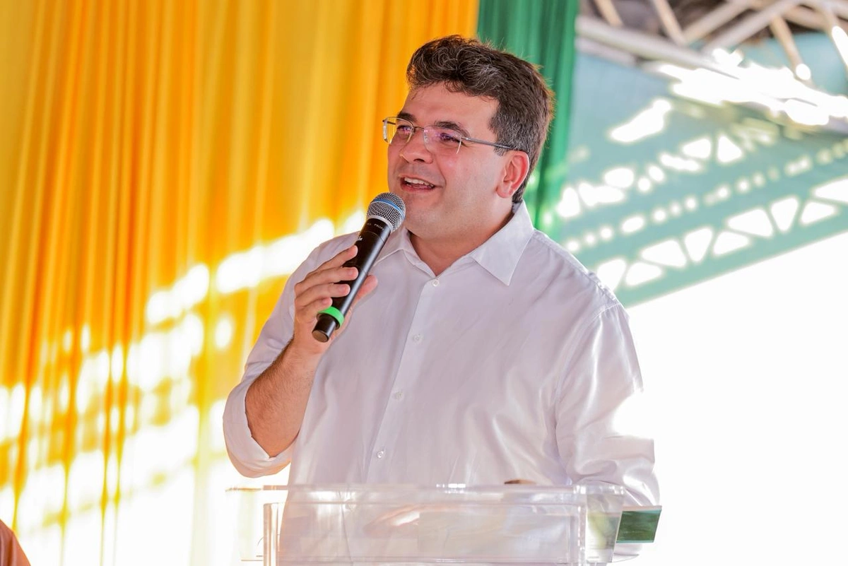 Rafael Fonteles em discurso