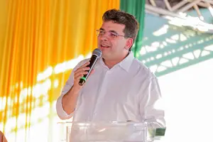 Rafael Fonteles em discurso (Foto: Reprodução)