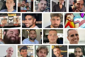 Reféns que foram libertados pelo Hamas nesta segunda-feira (13) (Foto: Reprodução | Divulgação)