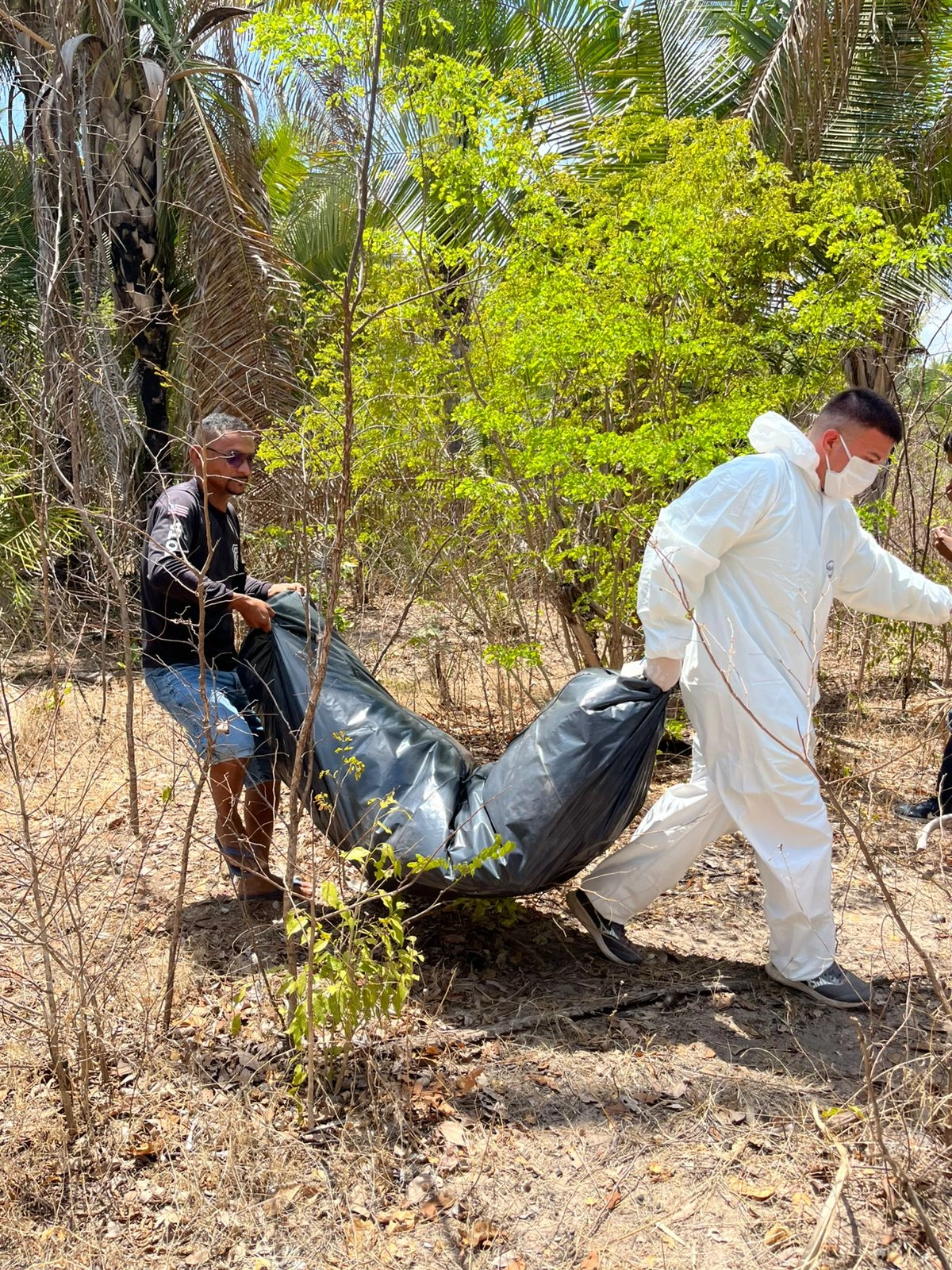 Remoção dos corpos