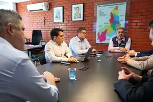 Sesapi discute expansão do Programa Piauí Saúde Digital com o BNDES (Foto: SESAPI)