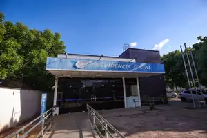 Agência do INSS, em Timon-MA (Foto: Reprodução)