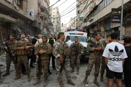 Beirute, capital do Líbano, em 23 de novembro de 2025