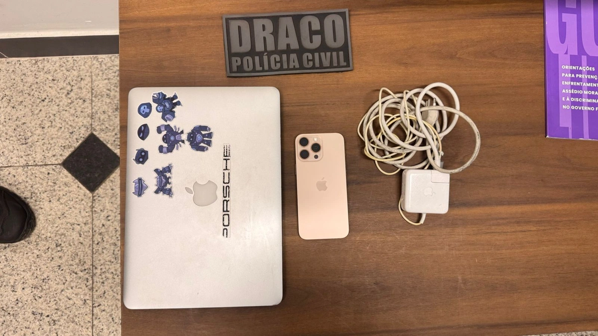 Equipamentos apreendidos em cumprimento de mandados