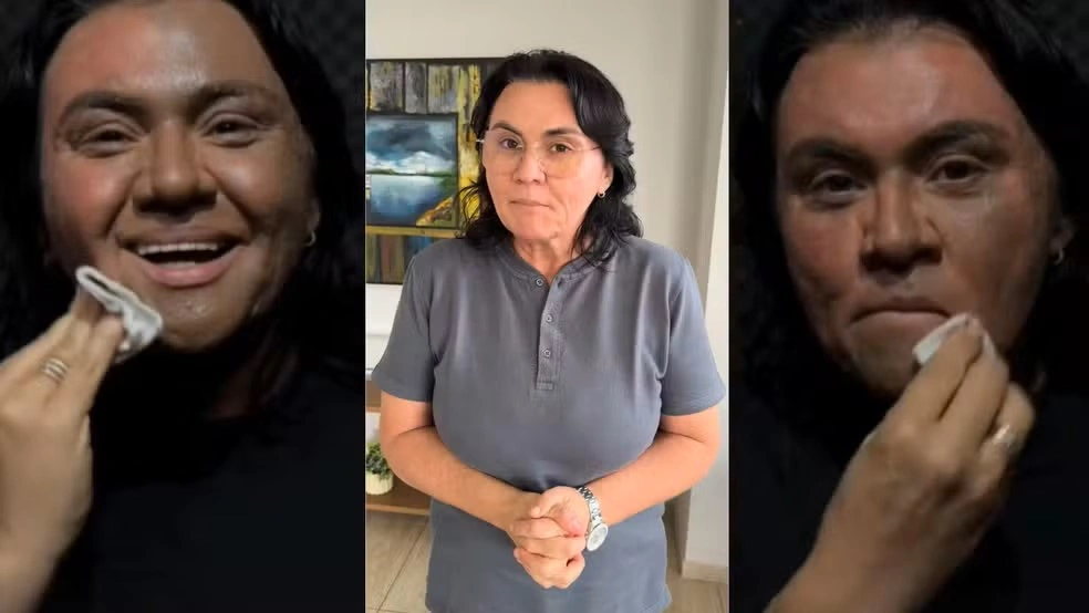 'Errar é humano e eu reconheço', diz prefeita de Piripiri Jôve Oliveira que publicou vídeo com 'blackface' no Dia da Consciência Negra
