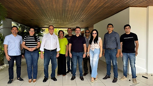 Everaldo Pereira em segunda visita na era José Maia Filho, o Mainha