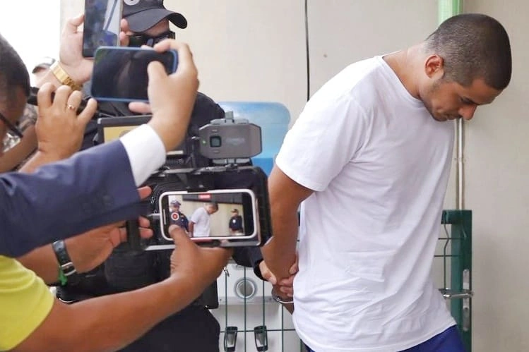 Fórum Eleitoral de Teresina sala de audiência e último dia do Julgamento de Tatiana Medeiros e outros réus