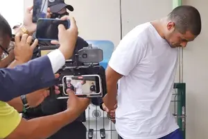 Fórum Eleitoral de Teresina sala de audiência e último dia do Julgamento de Tatiana Medeiros e outros réus (Foto: Reprodução)