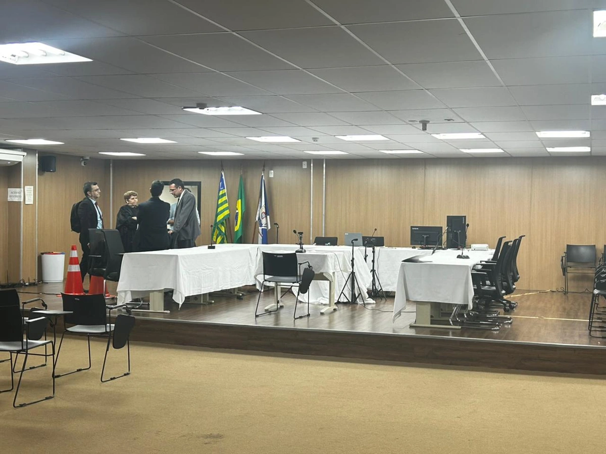 Fórum Eleitoral de Teresina sala de audiência