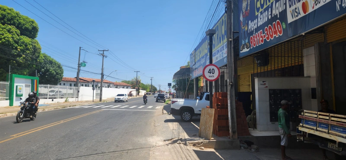 Fotossensor na Avenida Duque de Caxias