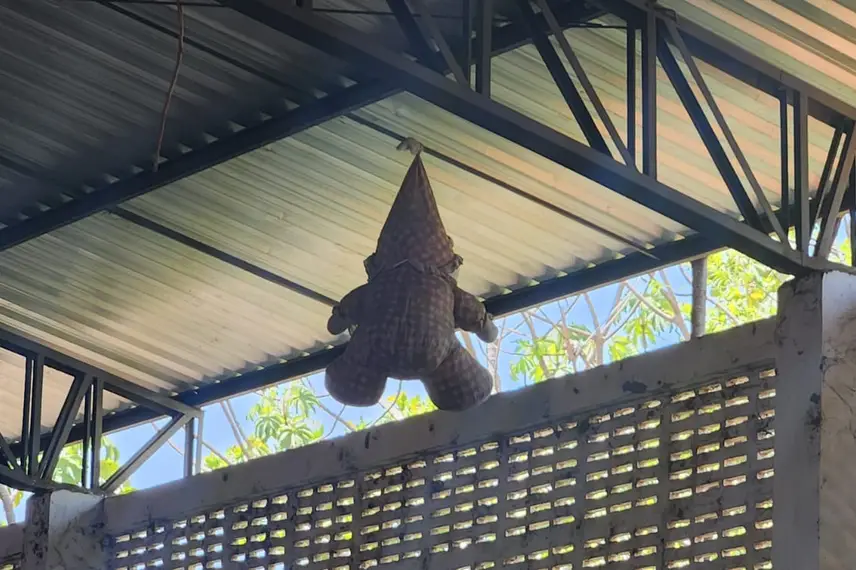 Ginásio abandonado da Vila da Guia zona sudeste de Teresina