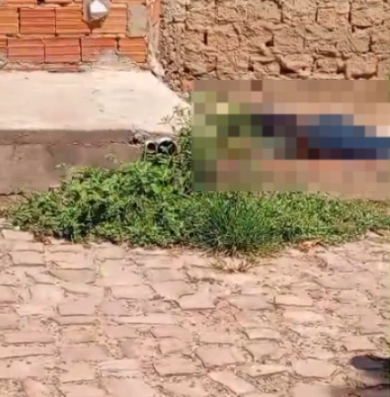 Homem morto a tiros no povoado Soinho