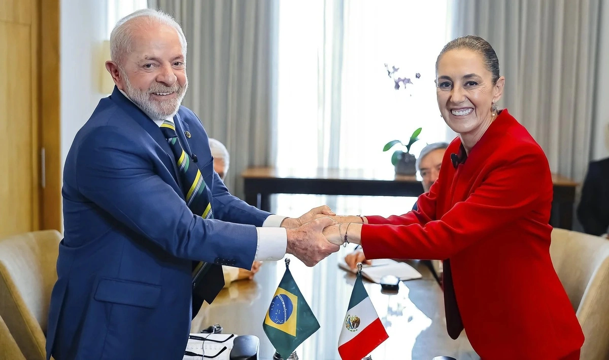 Lula e Claudia Sheinbaum