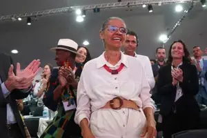 Marina Silva na COP30 (Foto: Rogério Cassimiro/ MMA)