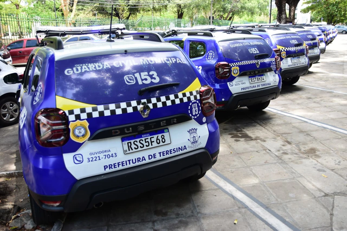 Novas viaturas da GCM de Teresina