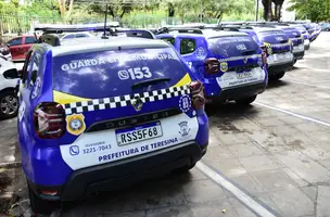 Novas viaturas da GCM de Teresina (Foto: SEMCOM)