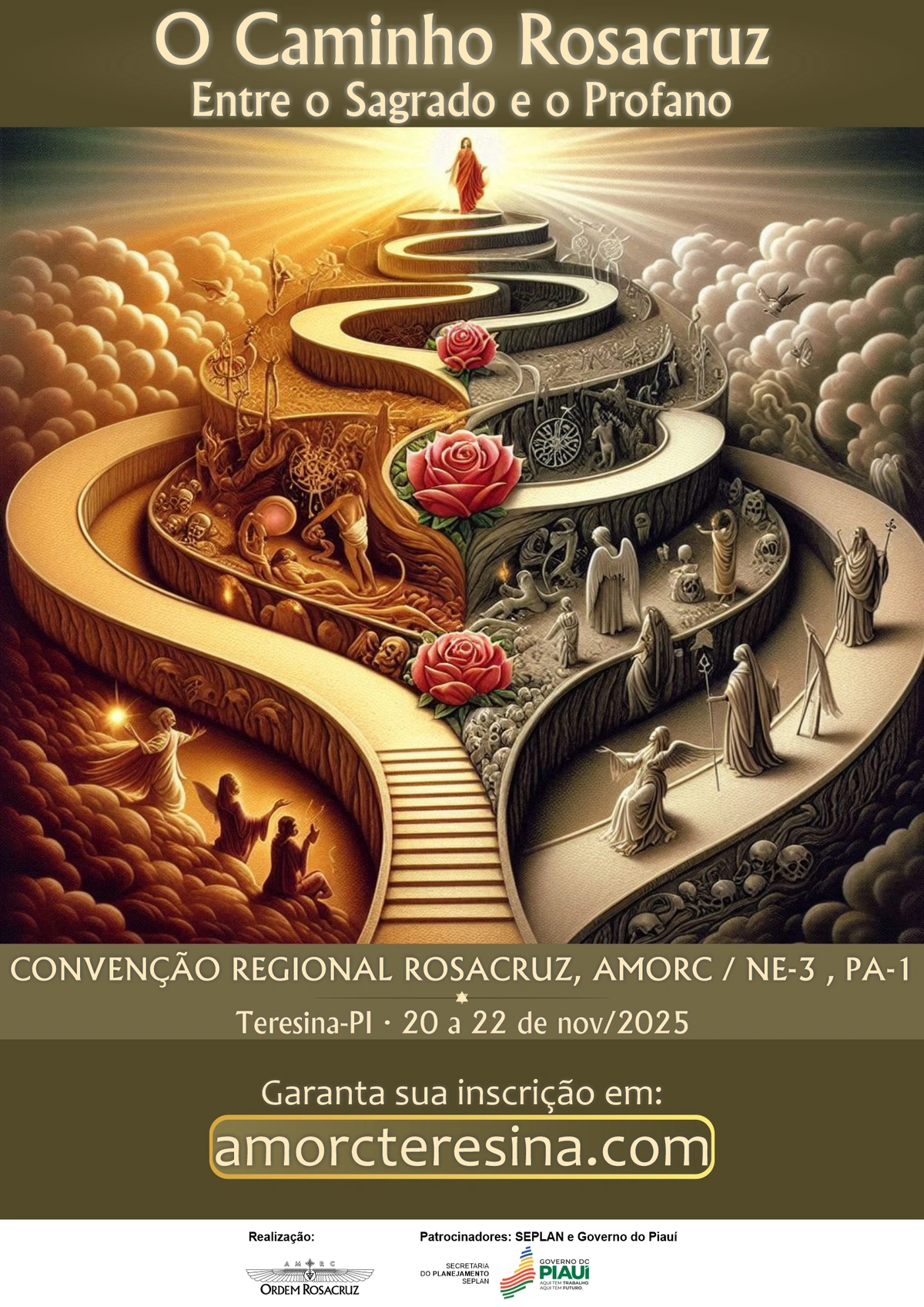 O evento conta com patrocínio do Governo do Estado do Piauí e da Secretaria de Planejamento (SEPLAN)