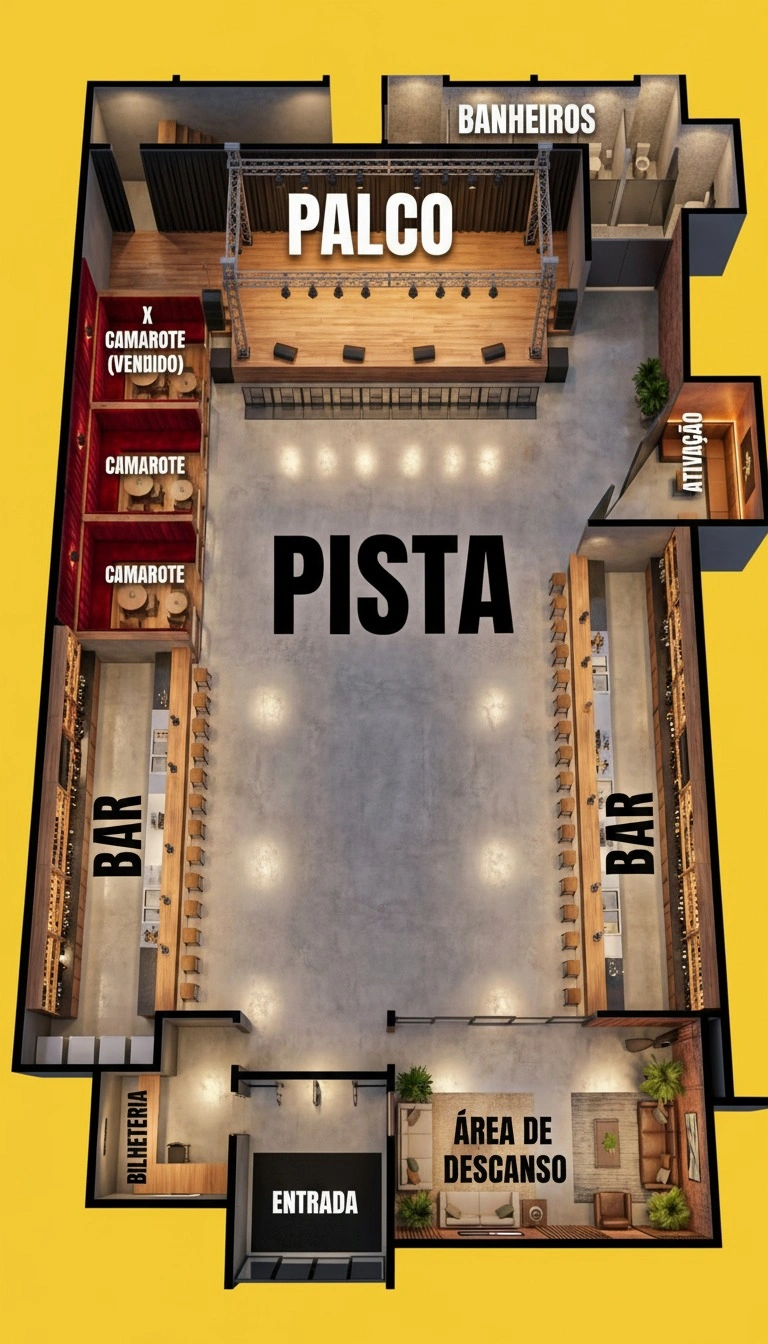 Open House encerra o calendário 2025 no Rosetta Rock Bar com experiência imersiva e previsão de até 8 mil participantes