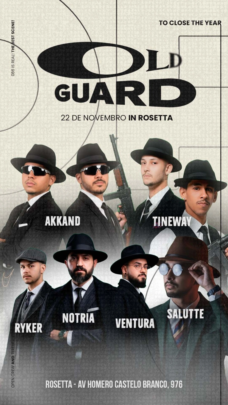 Open House lança edição OLD GUARD no Rosetta Rock Bar e encerra 2025 com a maior experiência imersiva do ano