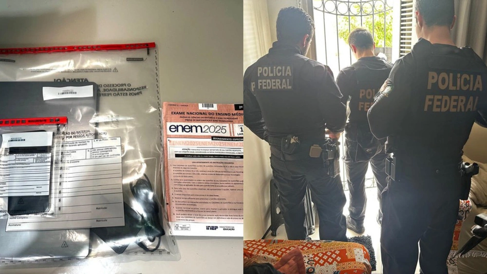 Operação Profeta cumpre mandados no Ceará após vídeos com possíveis questões do exame circularem antes da prova
