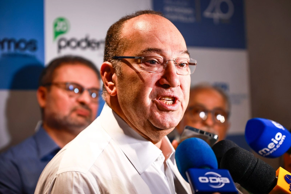 Pastor Everaldo Pereira na posse de Mainha